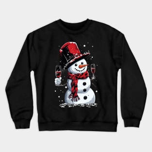 Funny snowman Crewneck Sweatshirt